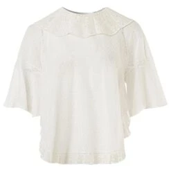 Dior Blouse Brodée Blanc