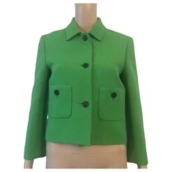 Veste Dior Courte Verte P/E 2022 #DIOV34A