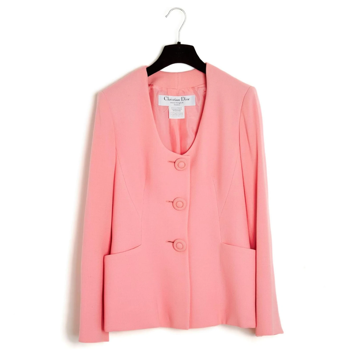 Christian Dior 07P GALLIANO PINK JACKET FR40 SUIT Rose 1 Christian Dior 07P GALLIANO PINK JACKET FR40 SUIT Rose